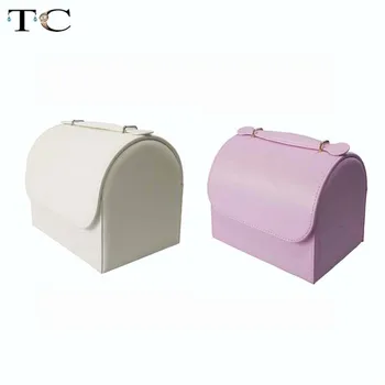 

European Jewelry Box Multi-layer Ring Earrings Necklace Jewelry Storage Box Portable Jewelry Box Knot New Cute Wedding Gift Case