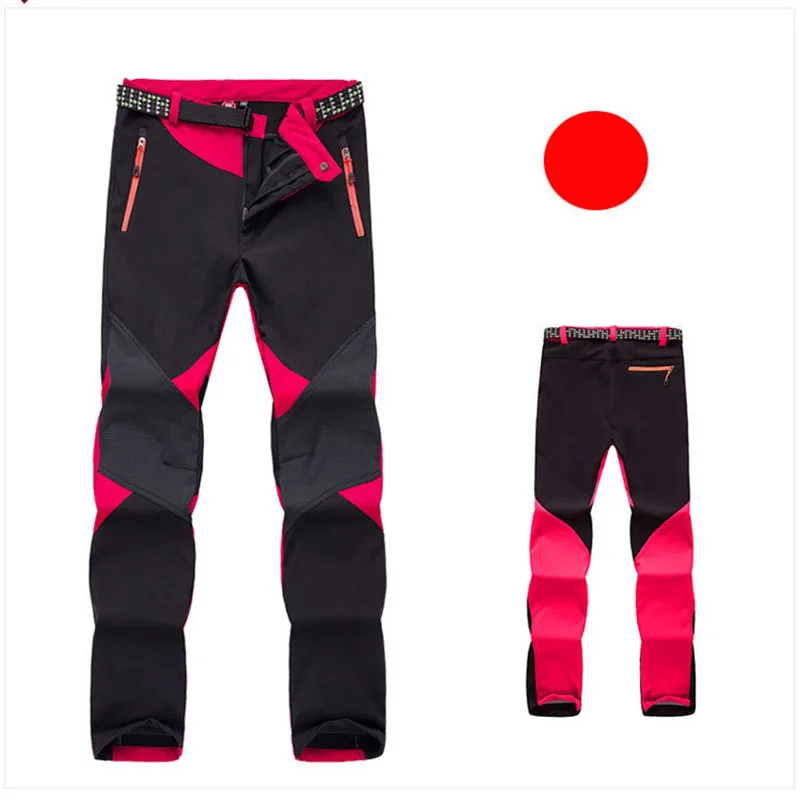 Women Pants Assault Outdoor Thickn Softshell Waterproof Autumn Winter Camp Hiking Climbing Trouser Female Trekking Sport WAP07 6