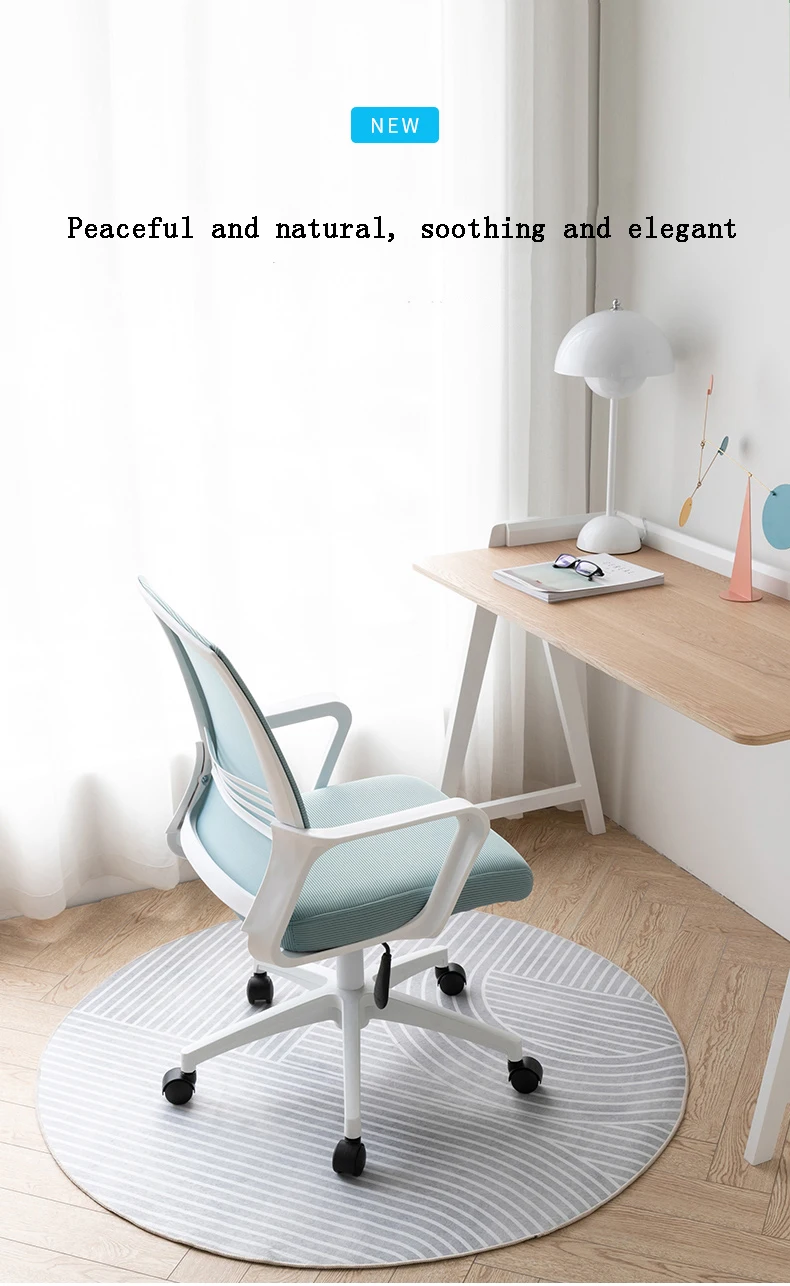 Description Picture 2 of itemOffices Furniture Rotary Lifting Net Cloth Computer Armchair Comfortable Backrest Desks Office Chairs Esports Gaming Stool Seat