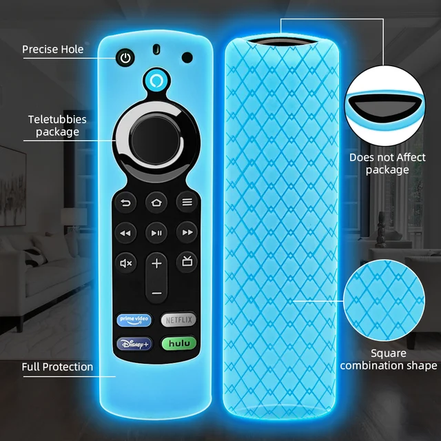 funda mando tv,funda control,funda mando fire smart tv,Funda protectora de  silicona para mando a distancia Fire TV Stick 2021, cubierta para mando a  distancia de TV inteligente 4K - AliExpress