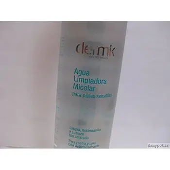 

CLEANER FACIAL WATER MICELAR FACE AND EYES (CLEAR, MAKE UP REMOVER SOFTENS SKIN) DELIPLUS 395 CC