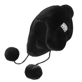 

New Bluetooth Stereo Earphone Music Hat Winter Warm Wireless Headphone Cap Headset With Mic Sports Hat for Christmas Gifts