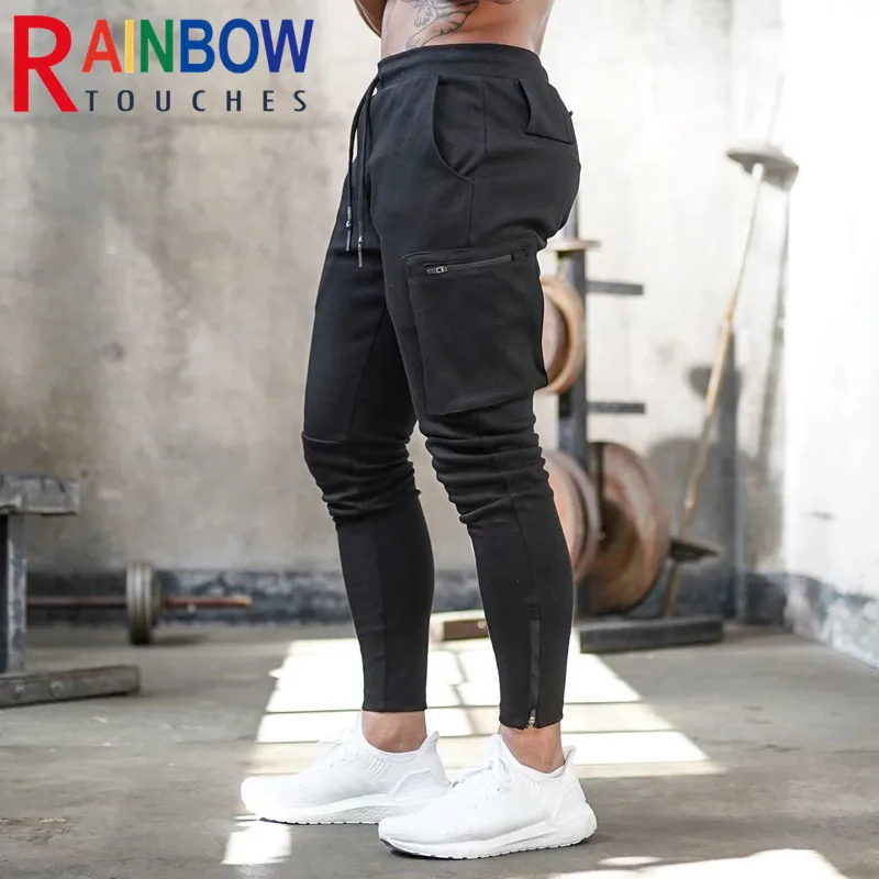 Sports Pants 2022 New Gym Jogging Pants Men Zipper Foot Running Sport Pant  Releasing Casual Trousers Sweatpants Rainbowtouches