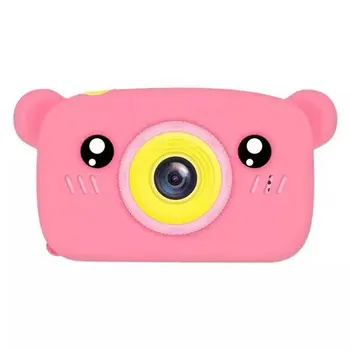 

K10 Bear High Definition Children's Digital Camera With 32G Memory Card Lovely Cartoon Design Intelligence Cultivating