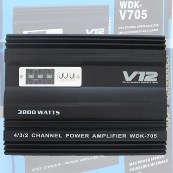 

Great Value for Money Special Offer Car Audio Amplifier Four Channel Amplifier High Power Rate 3800W car audio amplifier
