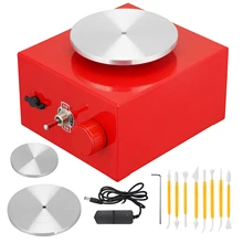 Мини гончарный круг DIY Пластилин инструмент с лотками для Керамика работы 6,5 Высота каблука 10 см или проигрыватель мини инструменты для гончарного дела Электрический гончарная машина Мини гончарный круг DIY Пластилин инструмент с лотками для Керамика работы 6,5 Высота каблука 10 см или проигрыватель мини инструменты для гончарного дела Электрический гончарная машина