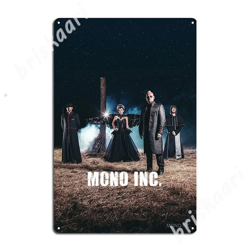 

Mono Inc. The Book Of Fire 2 металлические знаки настенная табличка Фреска Забавный клубный жестяной знак плакаты