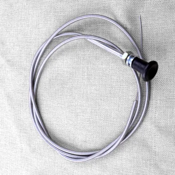 

1pcs 237 Universal Push Pull Choke Throttle Cable 63 Conduit Length Tractor