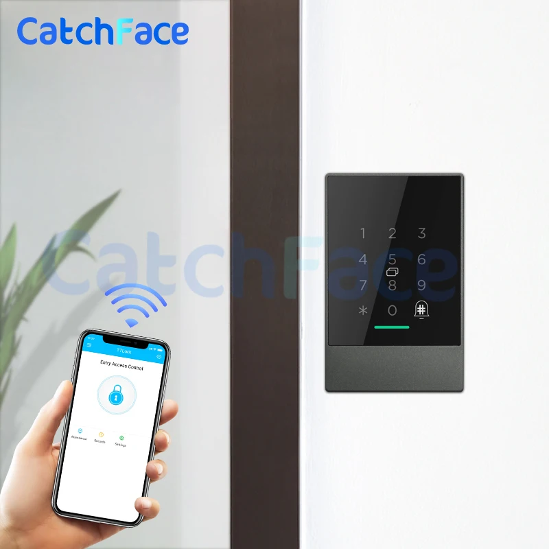  Waterproof Access control reader Wifi Digital Bluetooth Electronic Smart Door Lock Long Range Contr - 4000450521441