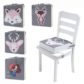 Children Increased Chair Pad Baby Dining Cushion Adjustable Removable Highchair Chair Booster Cushion Seat Chair 1