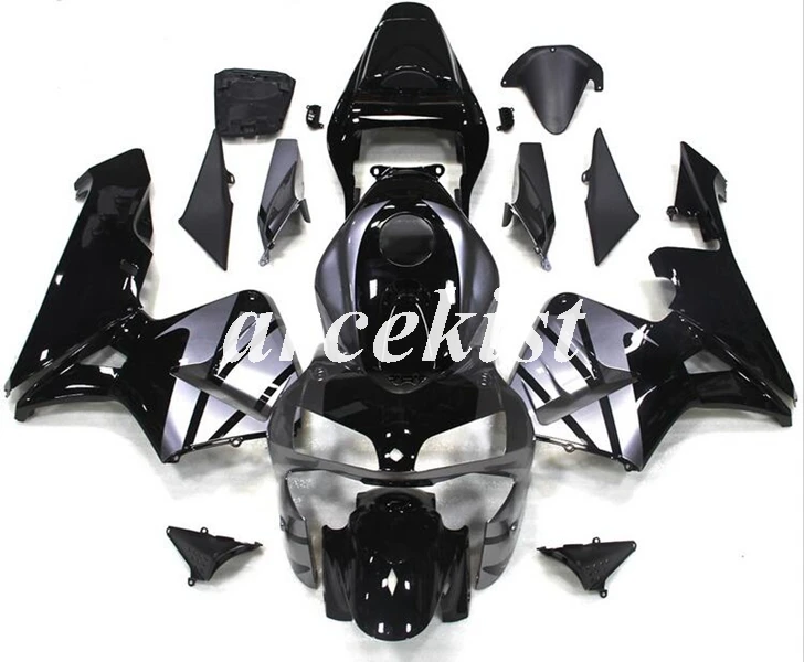 Литьевая Форма ABS мотоцикл обтекатели комплект подходит для CBR600RR F5 2003 2004 03 04 Кузов Набор Белый Черный