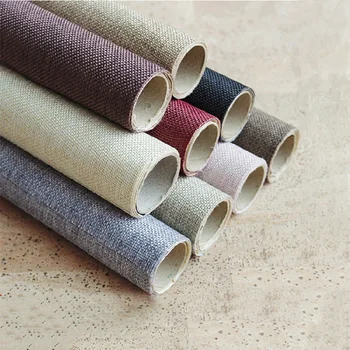 

A4 Self-adhesive Linen Fabric For DIY Handmade Crafts Background Book Album Gift Box Packaging Materials Decoration