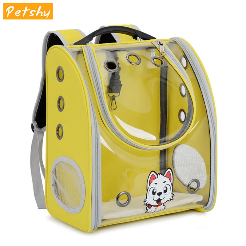 Переносной рюкзак Petshy для кошек прозрачная сумка переноски космических капсул