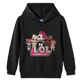 

Kids Autumn Sweatshirts Hoody Baby Girl Clothes LOL Dolls Cartoon Long Sleeve Boys Hoodies Clothes Unisex
