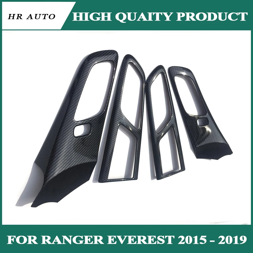 Чехол из углеродного волокна для украшения рамы Ford Ranger Everest norour 2015 2016 2017 2018