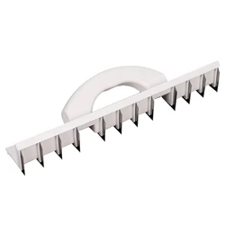 O raspador exterior profissional do plano da massa de raspagem do canto melhora a eficiência rebocando a espátula da cubeta para a decoração