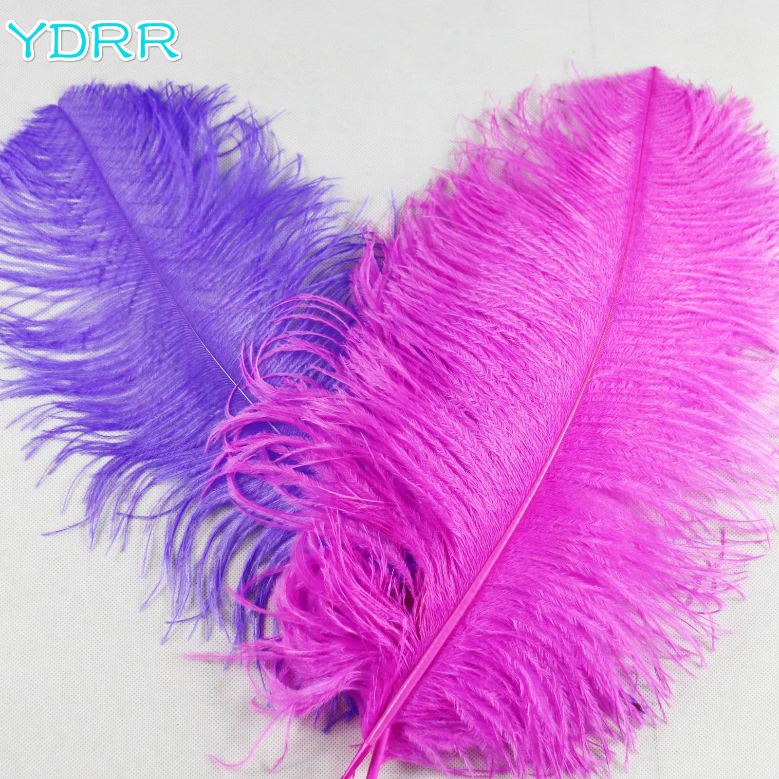 

35-40cm 20pcs/a lot wedding decoration feathers ostrich plumes table centerpieces for carnival party DIY costumes Dyed feathers