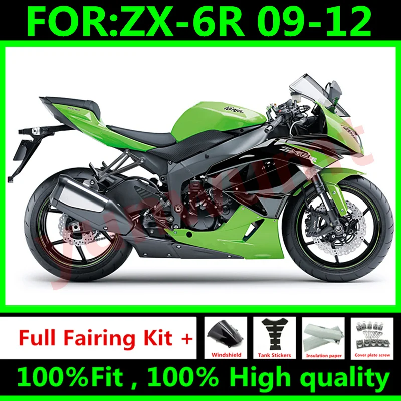 Новый комплект обтекателей для мотоцикла ABS Подходит kawasaki Ninja ZX-6R ZX6R 09 10 11 12 636 2009 2010