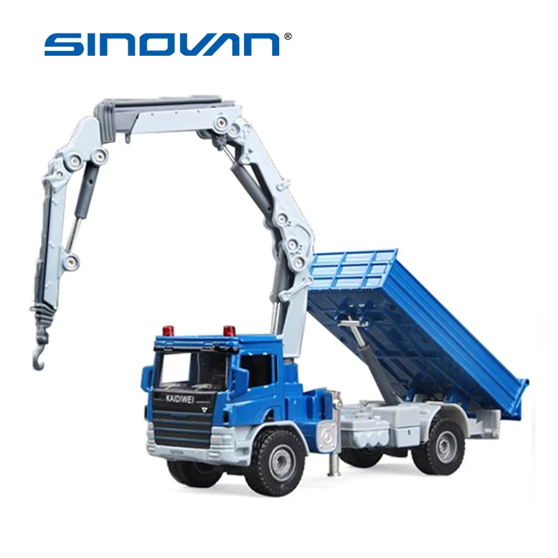 Kdw合金ダイキャストクレーントラックモデル1 50伸縮クレーンダンプ支持脚クレーンおもちゃ車モデル子供コレクション子供車 Diecasts Toy Vehicles Aliexpress