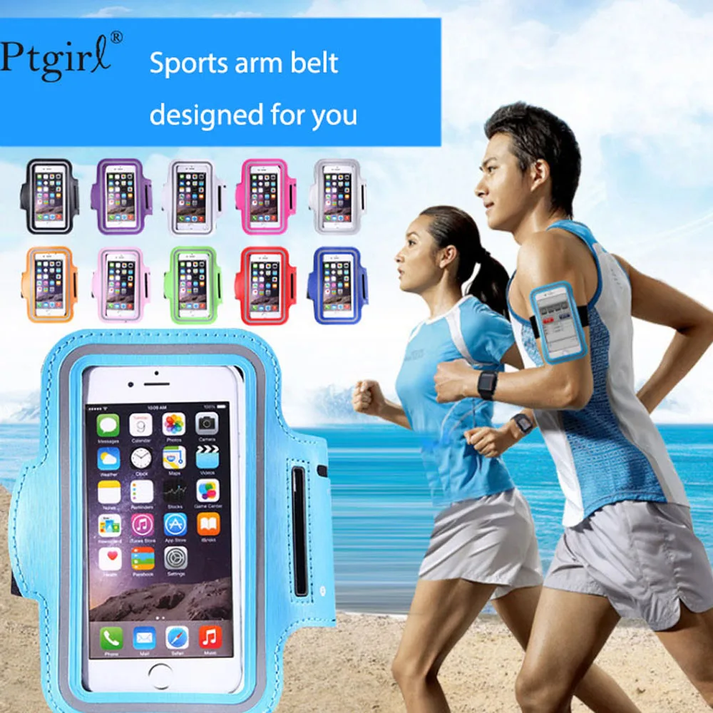 

Sport Armband Case Cover For iPhone 6 7 8 Plus X Xr XS MAX Samsung Galaxy S8 S9 5.5" Universal Waterproof Running Arm Band Bag