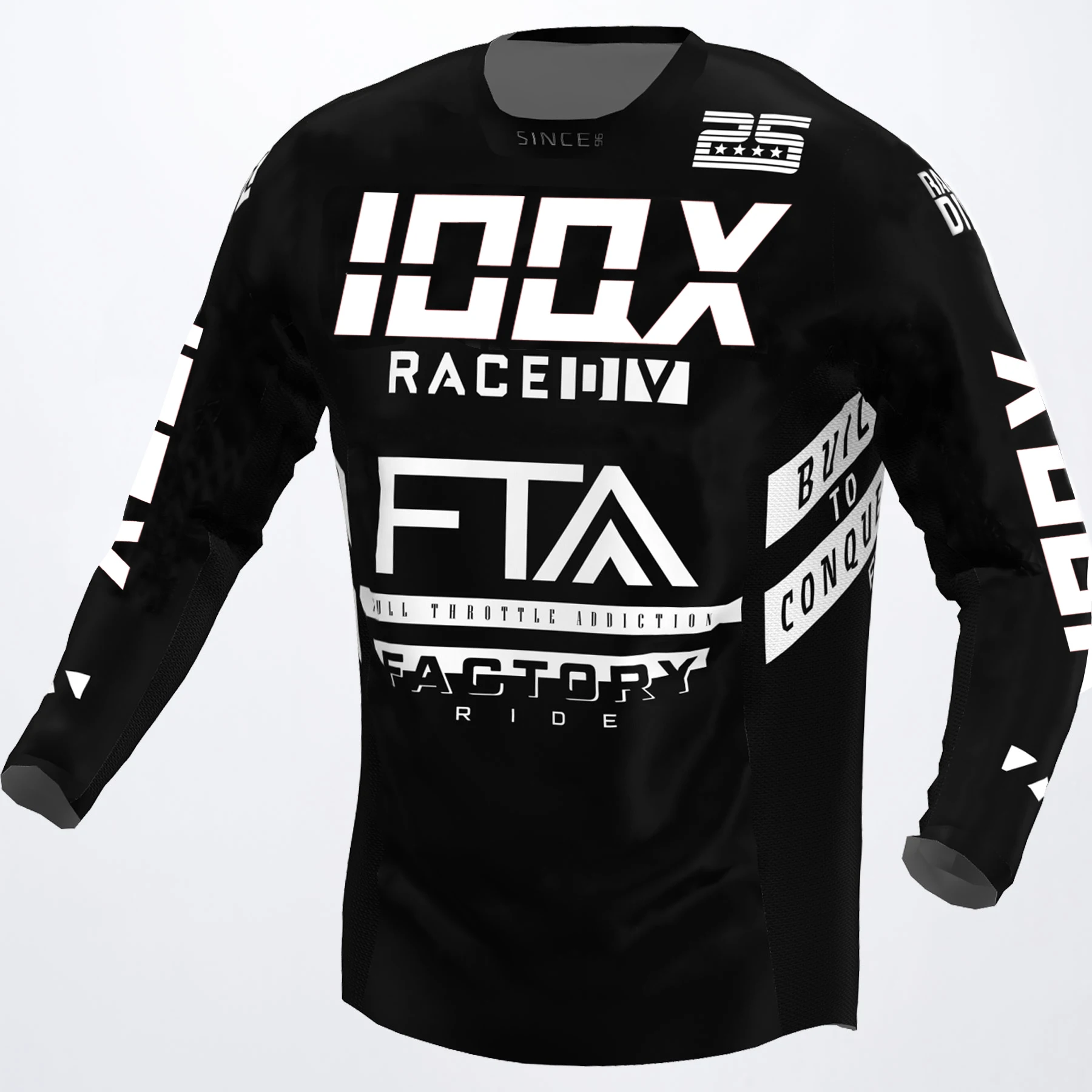 Men's FOX Off-road Long Sleeve Jersey ATV MX Off-Road Motocross Bike Racing Top 