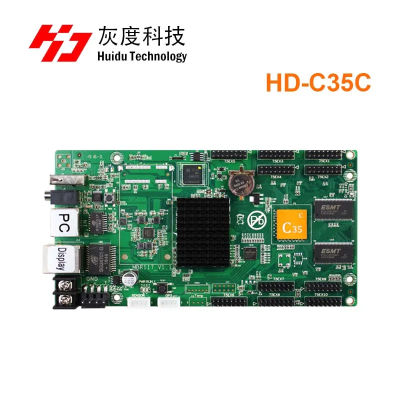 Huidu C35C светодиодный контроллер rgb полный цвет led светодиодная (led) контрольная