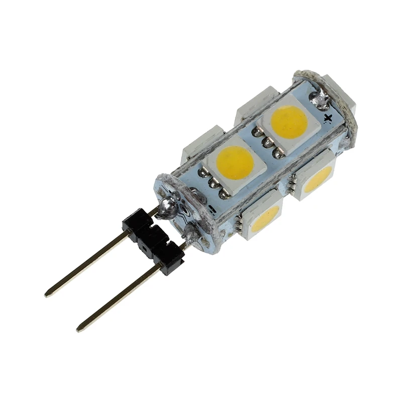 G4 5050 SMD 9 LED теплый белый RV Морской Кемпер лодка автомобиль пятно света Лампа