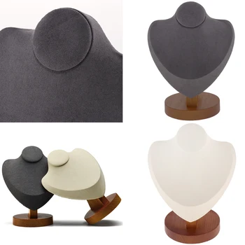 

Home Shop Mannequin Bust Jewelry Chain Necklace Pendant Display