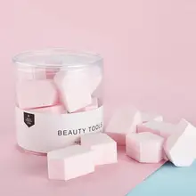 15 шт./кор. пуф для макияжа яркий гламурный косметический губка косметический спонж лицо мягкий Макияж контур основания губки пудра