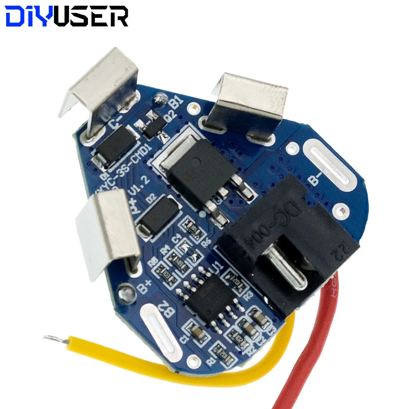 3S 12.6V 6A BMS Li-ion Lithium Battery Protection Board 18650 Power Bank Balancer Battery Equalizer Board for Electric Drill lithium battery board,battery protection module,battery protection board,battery equalizer balancer