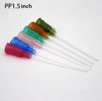 10pcs 1 Inch Industrial Dispensing Needle All Plastic Needles PP screw Scratch Proof Flexible Needle Flat Tip tanie i dobre opinie Hand Tool Parts CN(Origin) 14G 15G 18G 20G 22G 25G Stainless steel