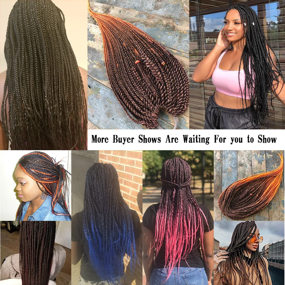 Pre Stretched Kanekalons Braiding Hair Easy Crochet Braid Hair Extension Yaki Straight Ombre For Woman Aigemei EZ Braids