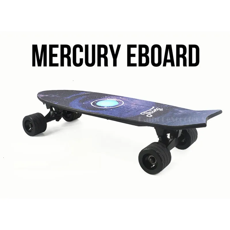 Mini Electric Skateboard 4 Wheel Electric Scooters 350W 36V Lightweight Fish Board Adult Electric Scooter With Bluetooth Speaker (9)