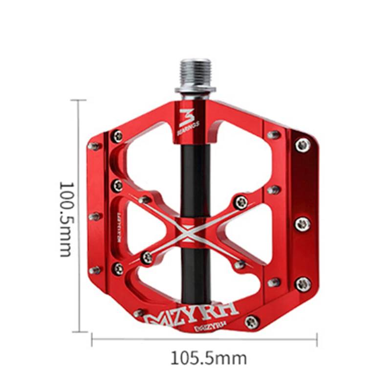 Противоскользящие Запчасти для педалей поддержка езды на велосипеде беговые дорожки из сверхлегкого алюминиевого сплава шаг 1 пара горный велосипед