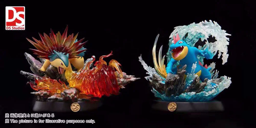 DS Typhlosion статуя окрашенная модель 16 см коллекция скульптура GK