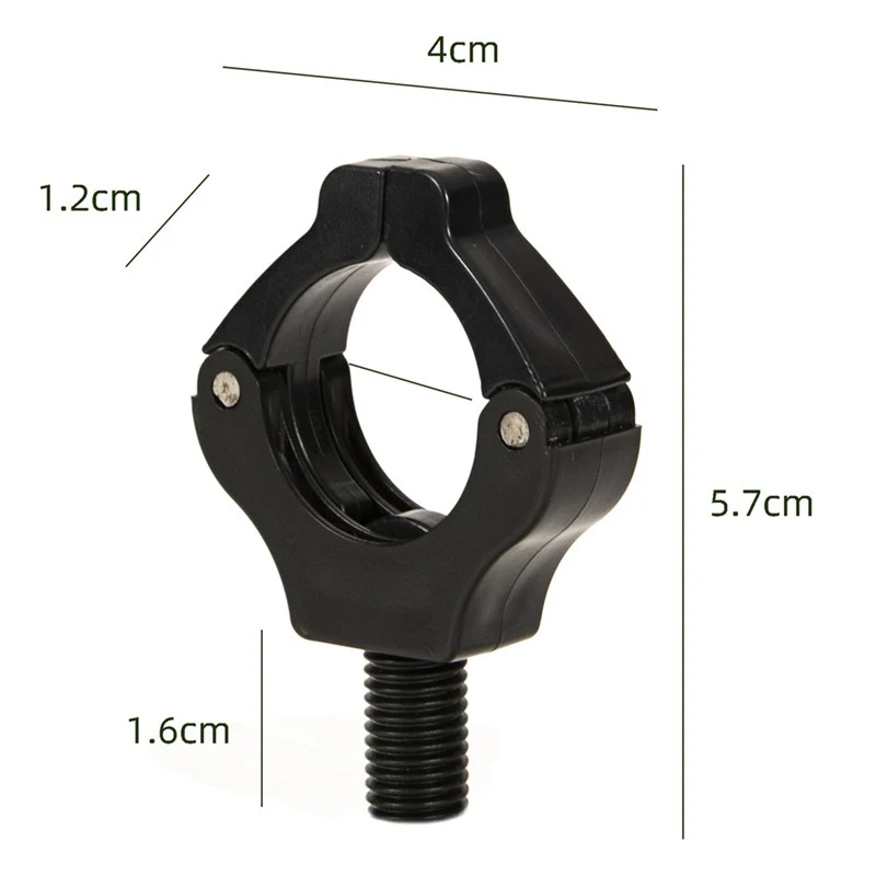 

Best! 2pcs Fishing Rod Rest Gripper Head Grips Holder Fishing Tackle Tools Fishing Rod Luminous Gripper Grip
