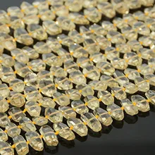 Натуральный Орегон Sunstone/Bytownite/Желтый Чистый фельдшпат/Золотой Лабрадорит Кристалл граненый плоский самородок бусины 12 мм-18 мм