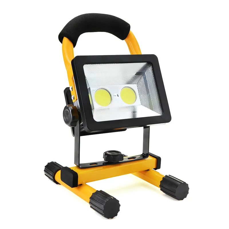

COB LED Portable Spotlight Searchlight Camping Light Rechargeable Handheld Work Light Power Portable Lantern Drop Shopping