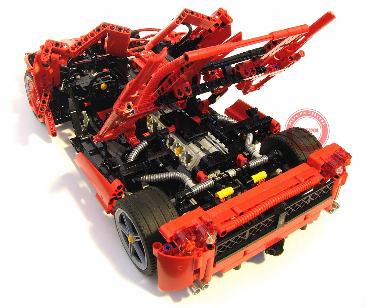 Новый Классический гоночный автомобиль MOC Enzo техническая модель строительные