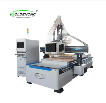 Cheap Linear Automatic Tools Changer Cnc Router 1212 1325 2030 Atc Automatic 3d Wood Carving For Wood Furniture Kitchen Cabinet Door