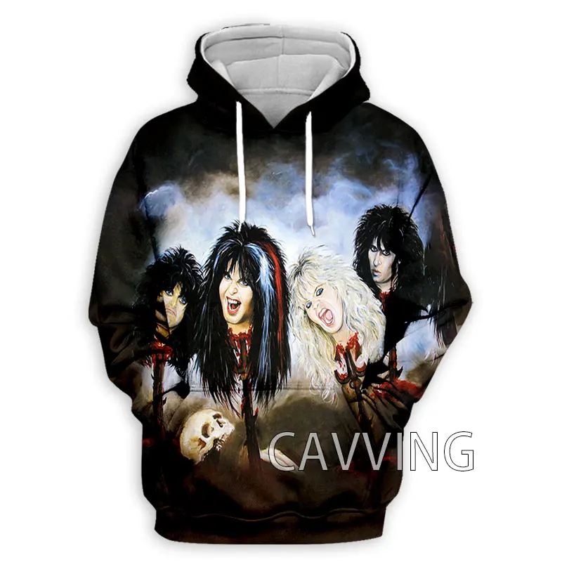 New Fashion Women/Men's 3D Print  W.A.S.P Rock  Hoodies Hooded Sweatshirts Harajuku Hoodie Sweatshirts Tops Clothing  H01 4