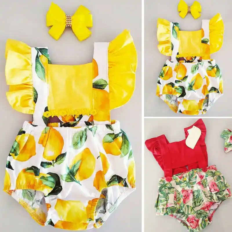 roupa de melancia infantil