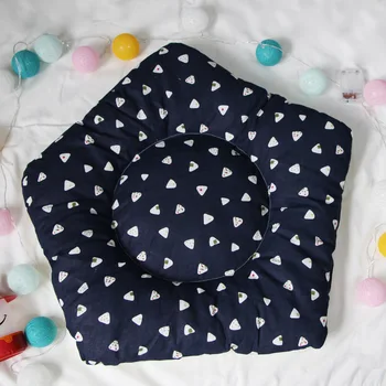 

2020 Korean Linen Creative Super Thick Mats Removable Cover Mat Dog House Beds for Small Medium Dogs Cats Puppy Kennel Houses