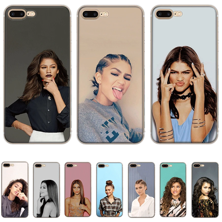 

Mobile Phone Case tpu for iPhone 11 Pro X XS Max iPhone XR 6 6S 7 8 Plus 5 5S SE Cover Zendaya Coleman