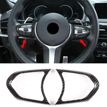 

Carbon Fiber Car Steering Wheel Button Frame Trim For BMW F20 F22 F21 F30 F32 F33 F36 F06 F12 F13 X5 F15 X6 F16 M-Sport