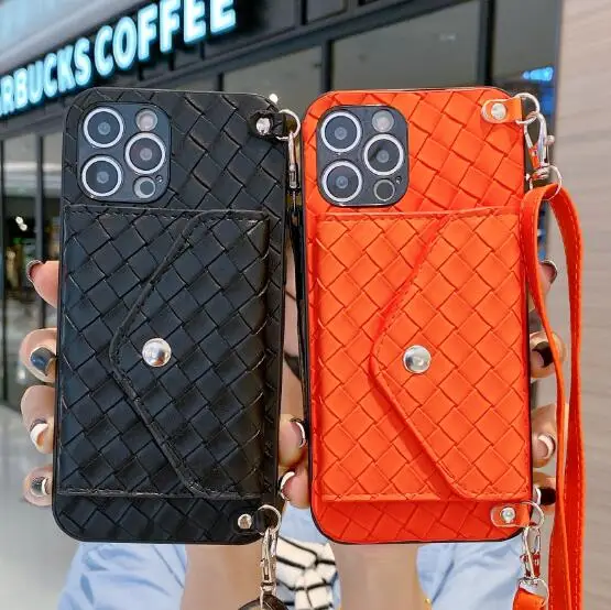 Роскошный кожаный чехол-кошелек с отделением для карт iPhone 11 12 13 Pro Max SE X XR XS 7 8 Plus