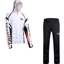 Мужской для улицы при гололеде шелк Солнцезащитная одежда лето Рыбалка Быстросохнущий анти-москитный Рыболовный набор походная рубашка+ брюки