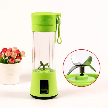 

Electric Juice Mixing Cup Professional 4 Blades Mini Juicer Portable Multi-Function Usb Charging Juice Cup Fruit