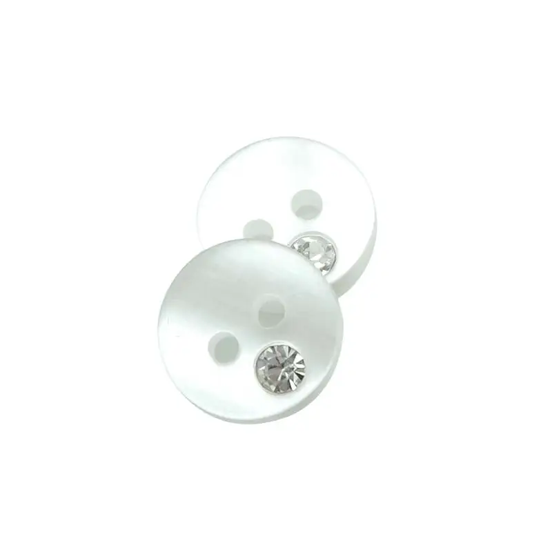 

Inlay Buttons 2 Holes 100pcs/lot Resin Light Buttons Clothing white Buttons Wholesaleable Round Irregularity Commonly used