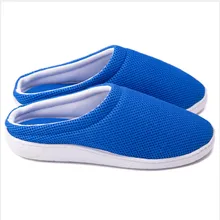 Мужские зимние тапочки; Домашние удобные легкие и мягкие тапочки из сетчатого материала; grote maten heren pantoffels;# G2